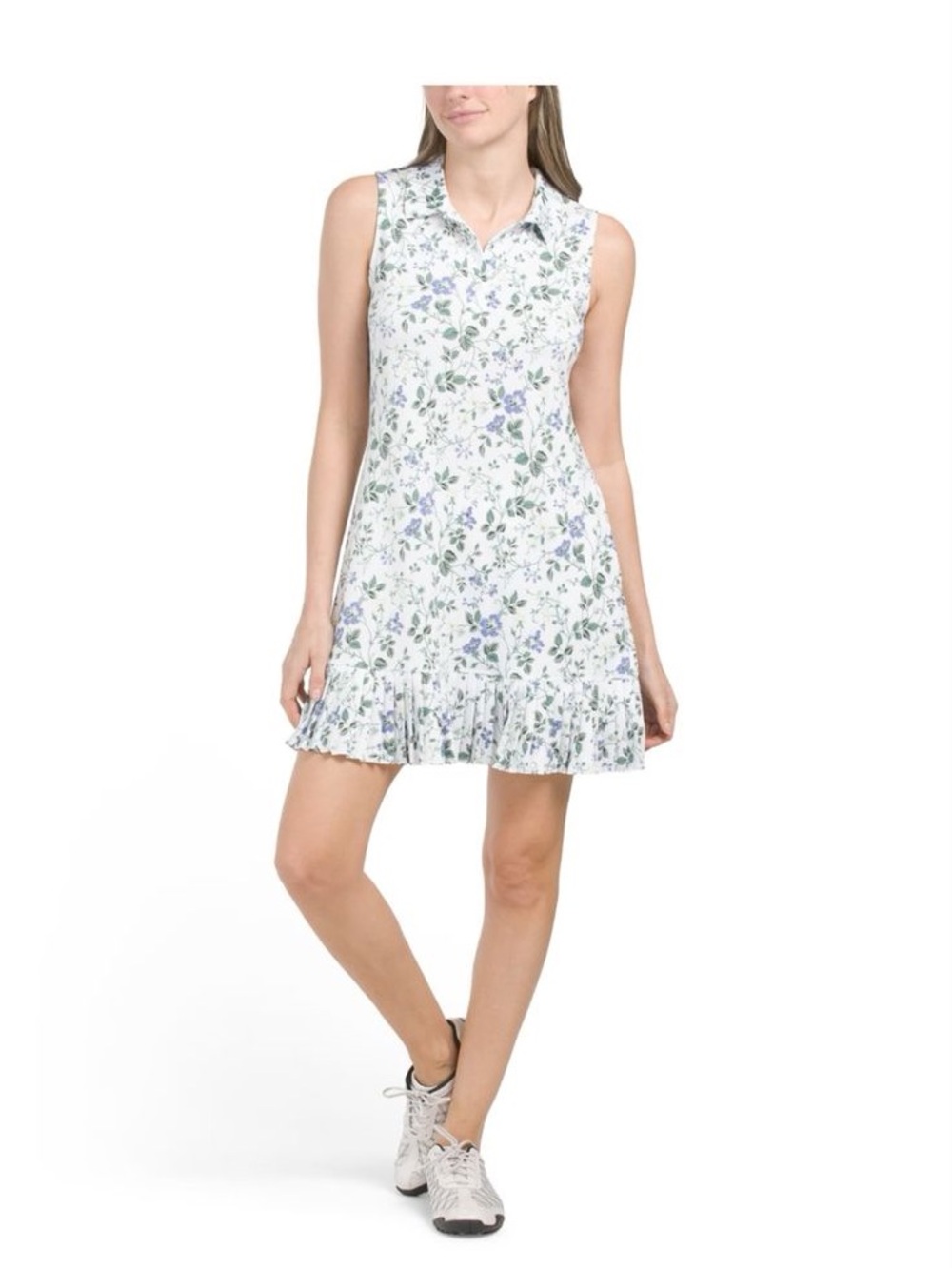 Laura Ashley Floral Golf Dress Size Medium NWOT